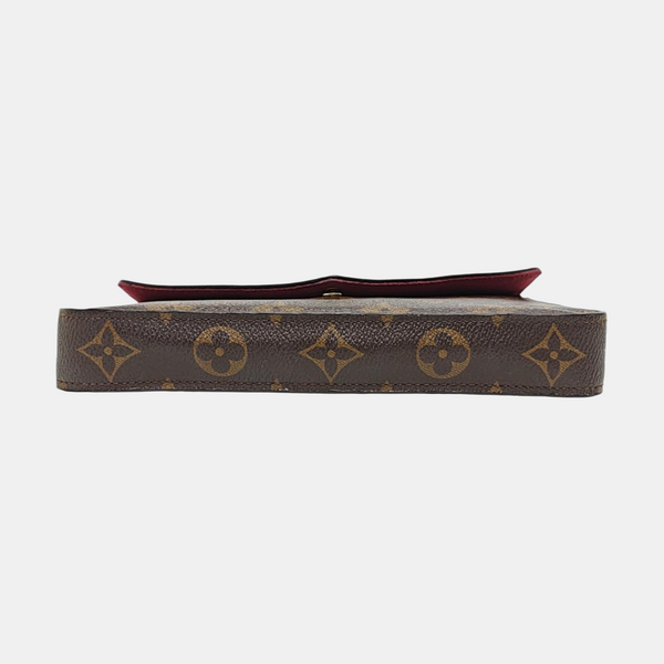 Authenticated pre-owned  Félicie Monogram Coated Canvas Brown - Shoulder Bag at Looply
