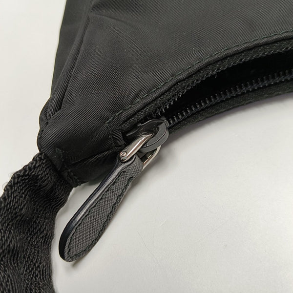 Authenticated pre-owned  Re-edition2000 Mini Nylon Black - Top Handle Bag at Looply