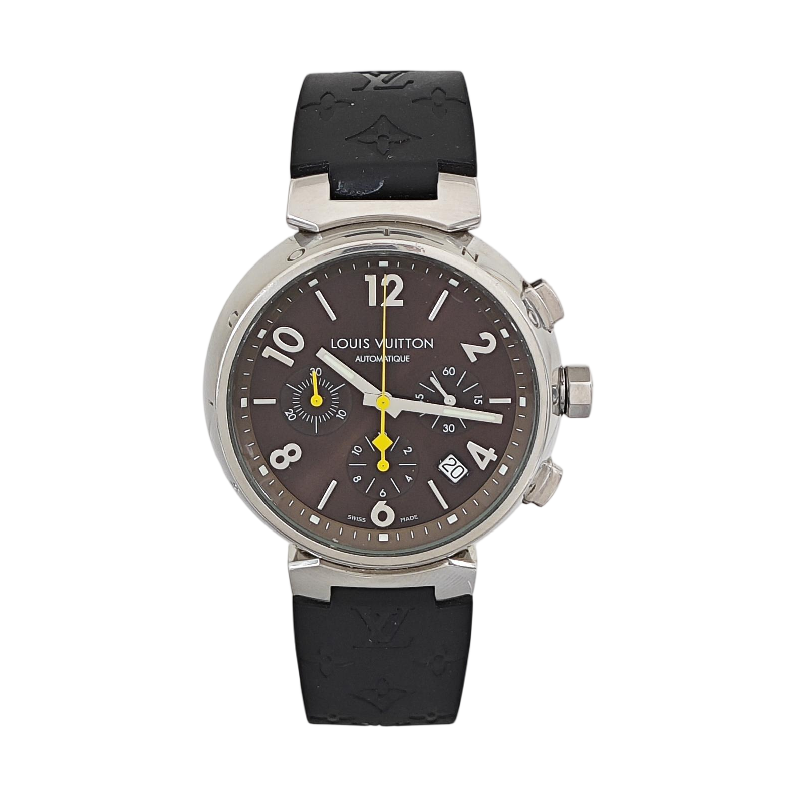Tambour 41.4mm Brown Automatic Watch