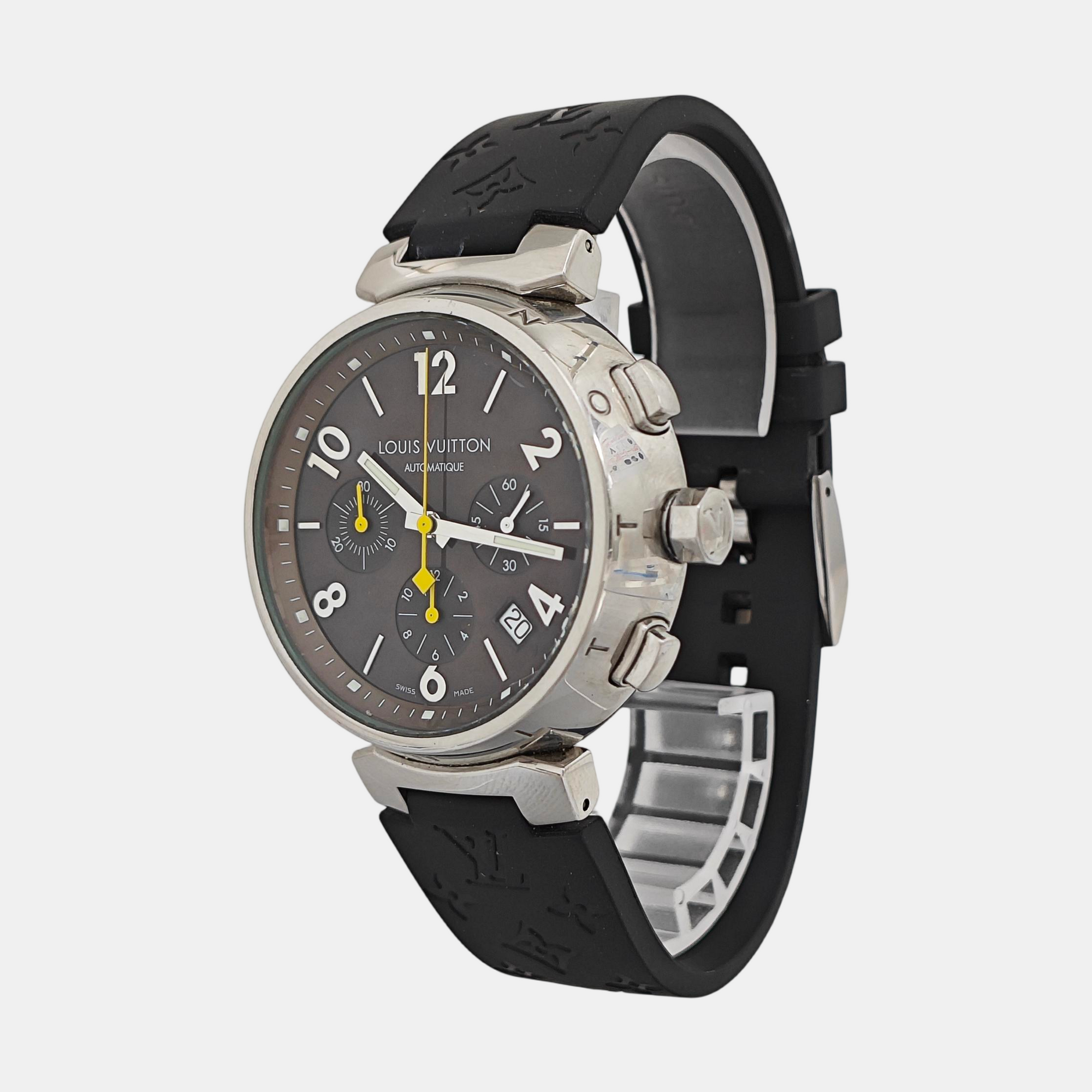 Tambour 41.4mm Brown Automatic Watch