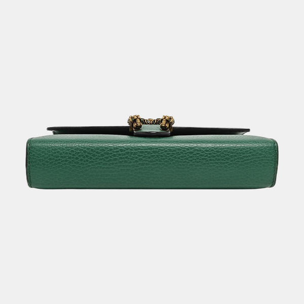 Authenticated pre-owned  Dionysus Mini Calfskin Green - Crossbody Bag at Looply