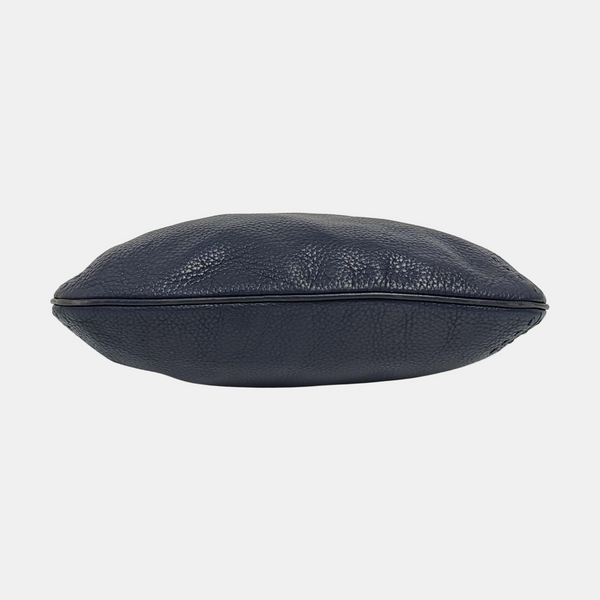Calfskin Shoulder Bag Blue