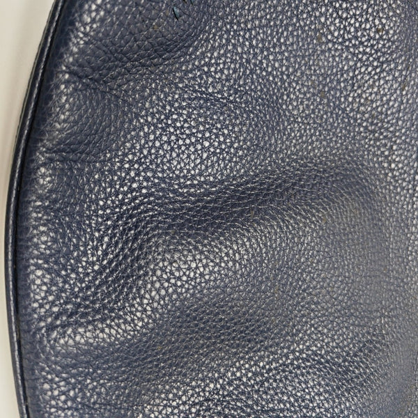 Calfskin Shoulder Bag Blue
