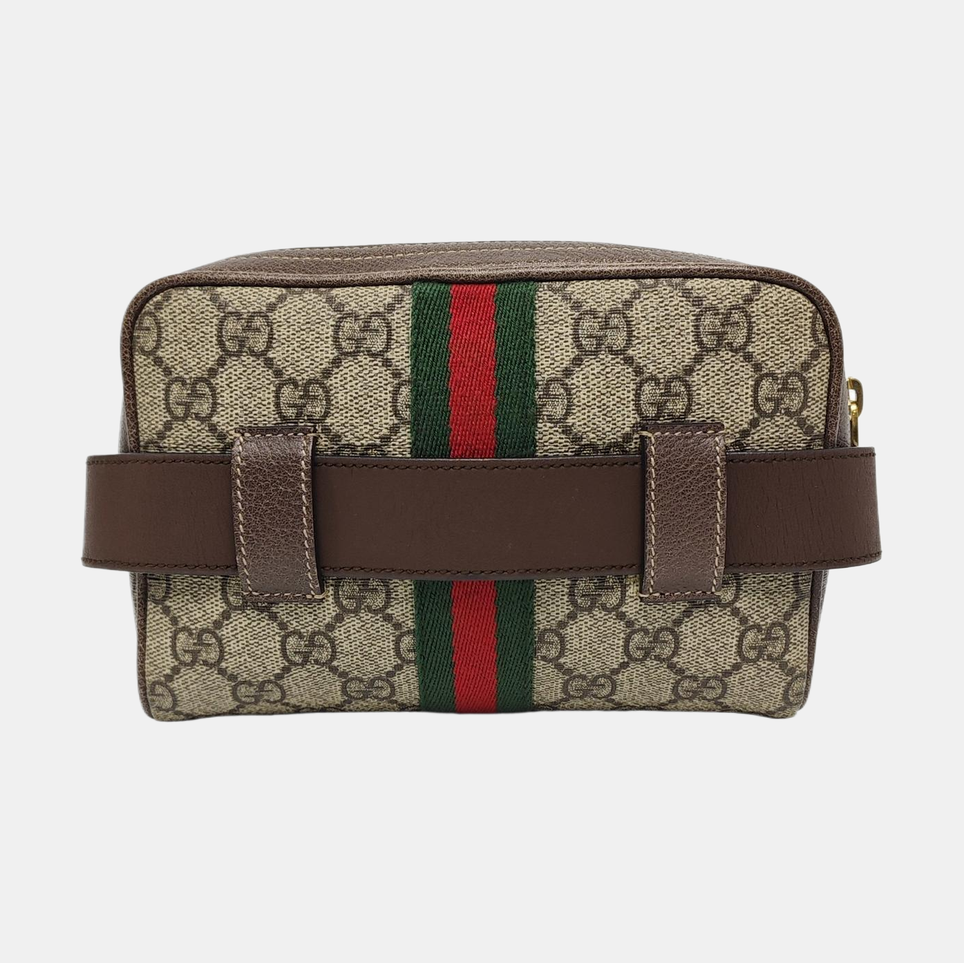 Authenticated pre-owned  Ophidia Small Monogram Coated Canvas Beige - Belt Bag at Looply