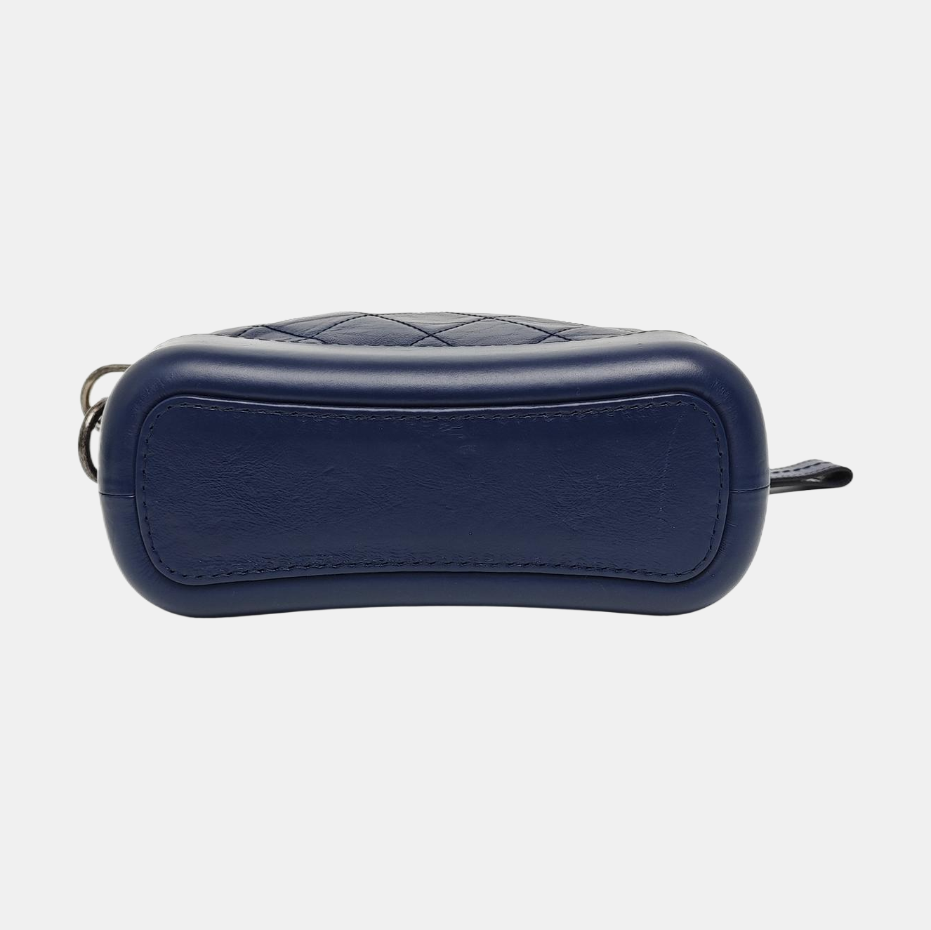 Authenticated pre-owned  Gabrielle Small Quilted Calfskin Blue - Clutch at Looply