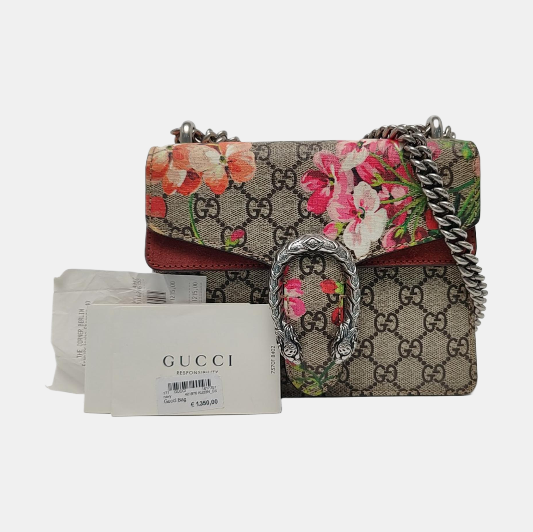 Authenticated pre-owned  Dionysus Super Mini Monogram Coated Canvas Beige - Shoulder Bag at Looply