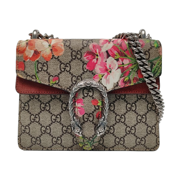Authenticated pre-owned  Dionysus Super Mini Monogram Coated Canvas Beige - Shoulder Bag at Looply
