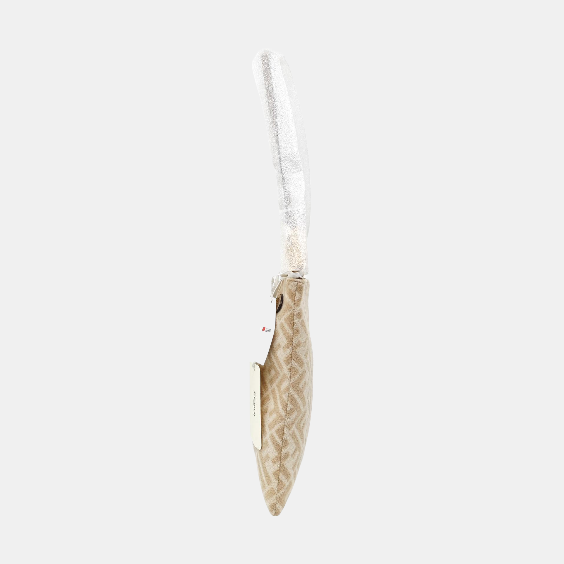 Fabric Top Handle Bag Beige