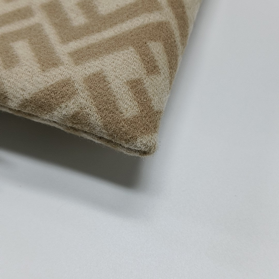 Fabric Top Handle Bag Beige