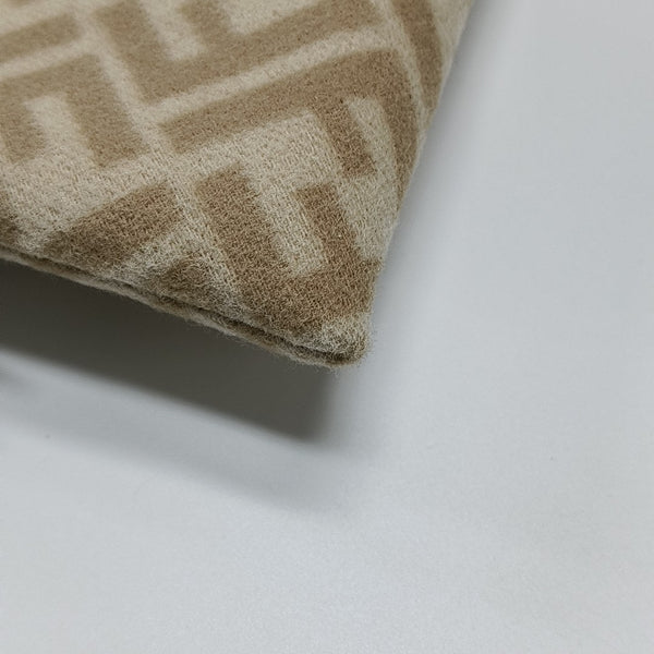 Fabric Top Handle Bag Beige
