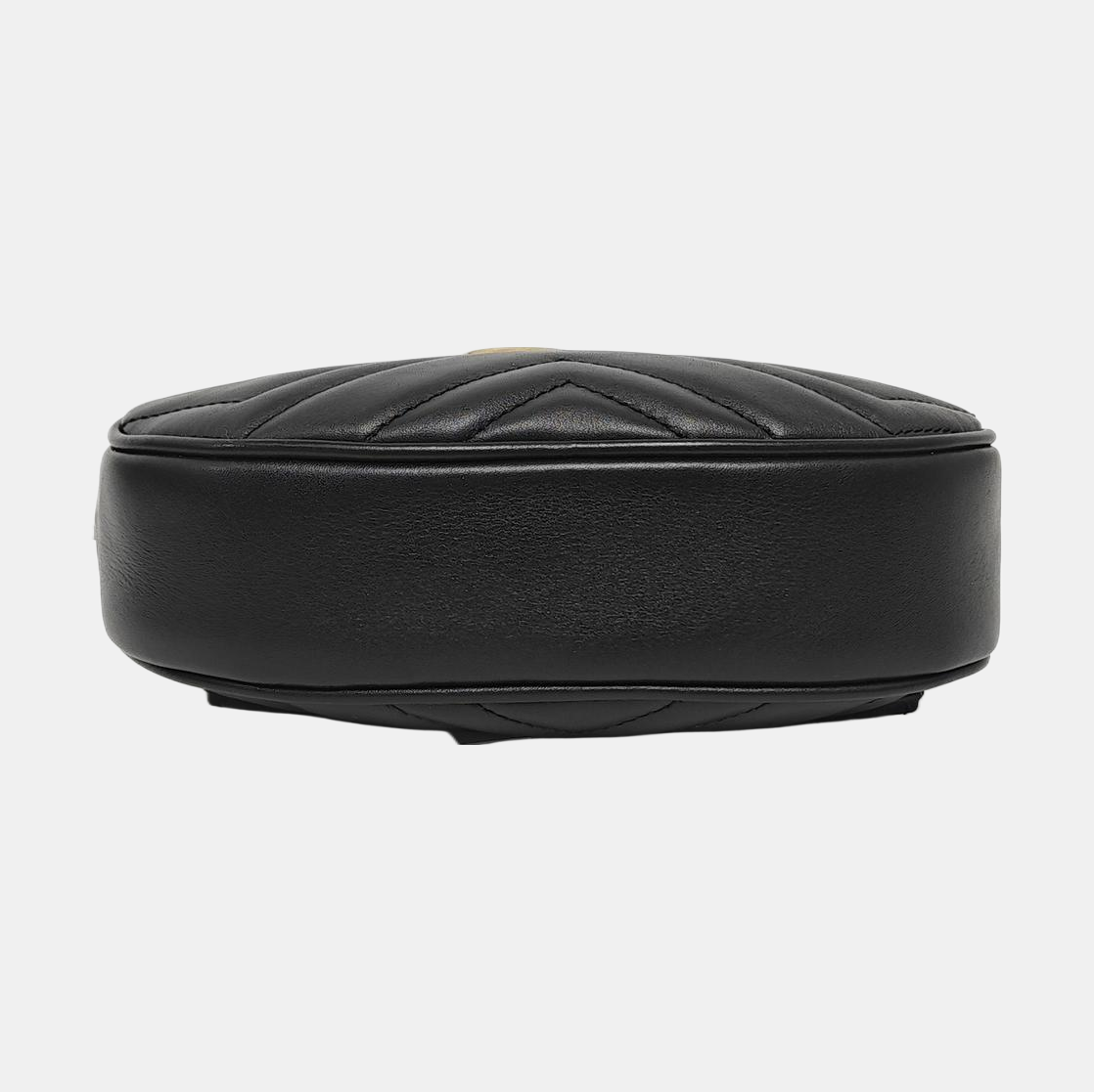 Authenticated pre-owned  GG Marmont Calfskin Black - Belt Bag at Looply