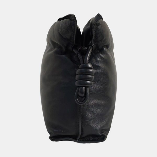 Authenticated pre-owned  Flamenco Xl Calfskin Black - Shoulder Bag at Looply