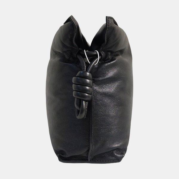 Authenticated pre-owned  Flamenco Xl Calfskin Black - Shoulder Bag at Looply