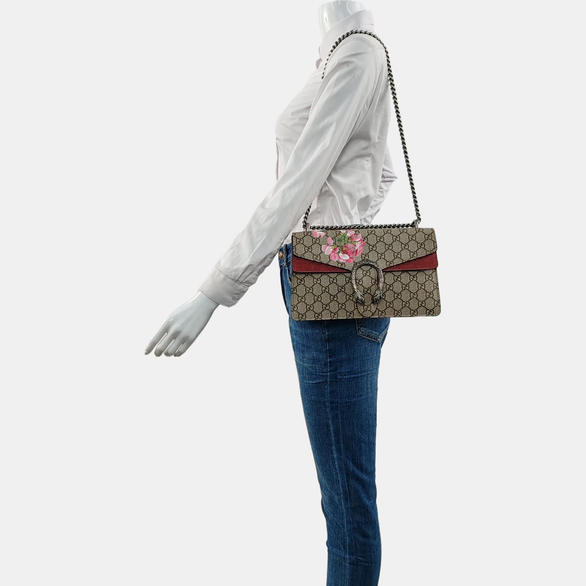 Authenticated pre-owned  Dionysus Super Mini Monogram Coated Canvas Beige - Shoulder Bag at Looply