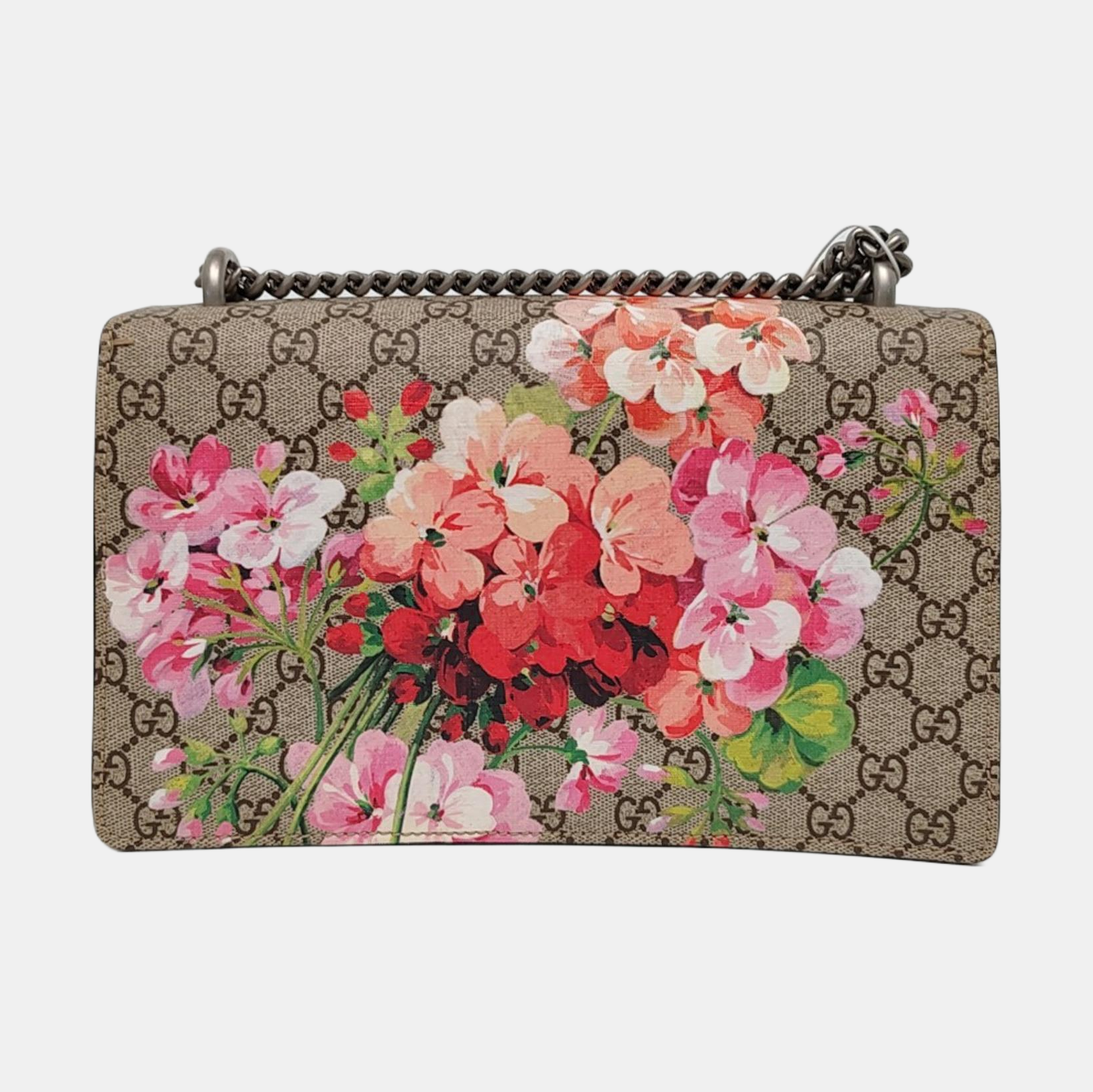 Authenticated pre-owned  Dionysus Super Mini Monogram Coated Canvas Beige - Shoulder Bag at Looply