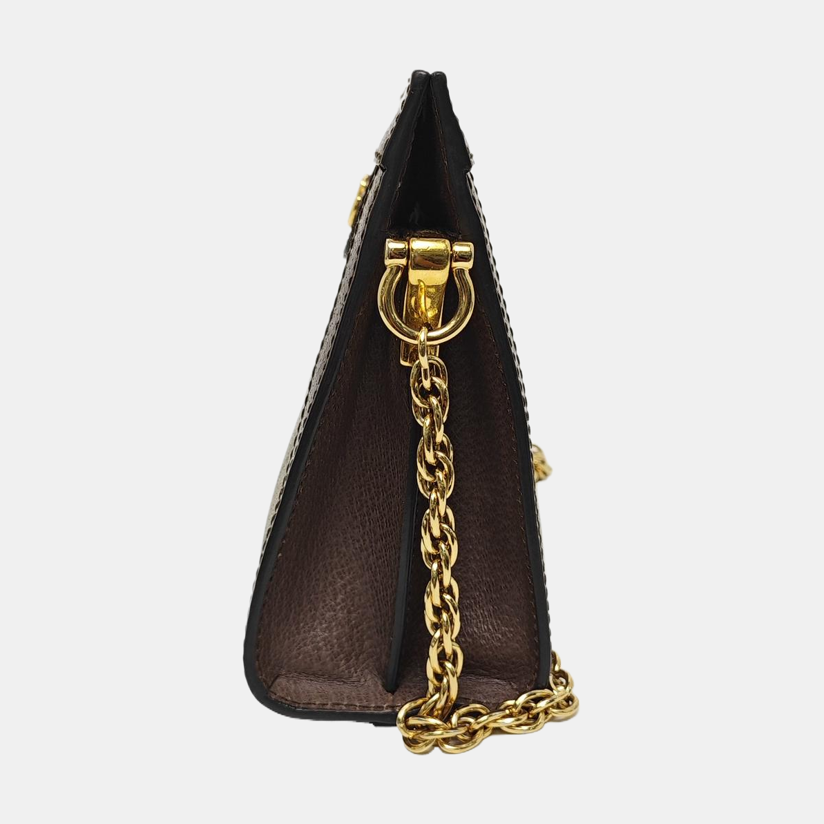 Authenticated pre-owned  Ophidia Small Monogram Coated Canvas Beige - Shoulder Bag at Looply