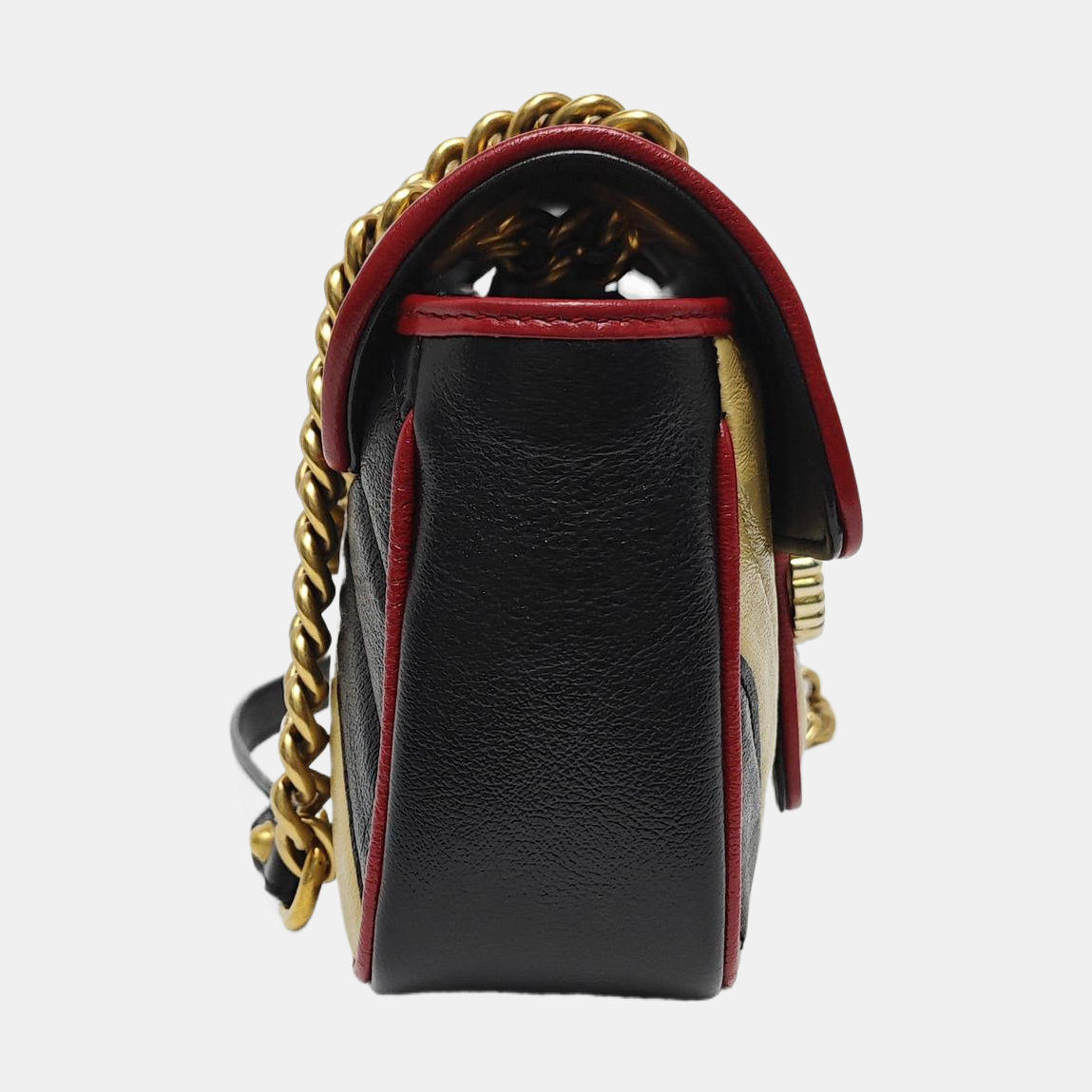 Authenticated pre-owned  GG Marmont Small Calfskin Multicolor - Shoulder Bag at Looply