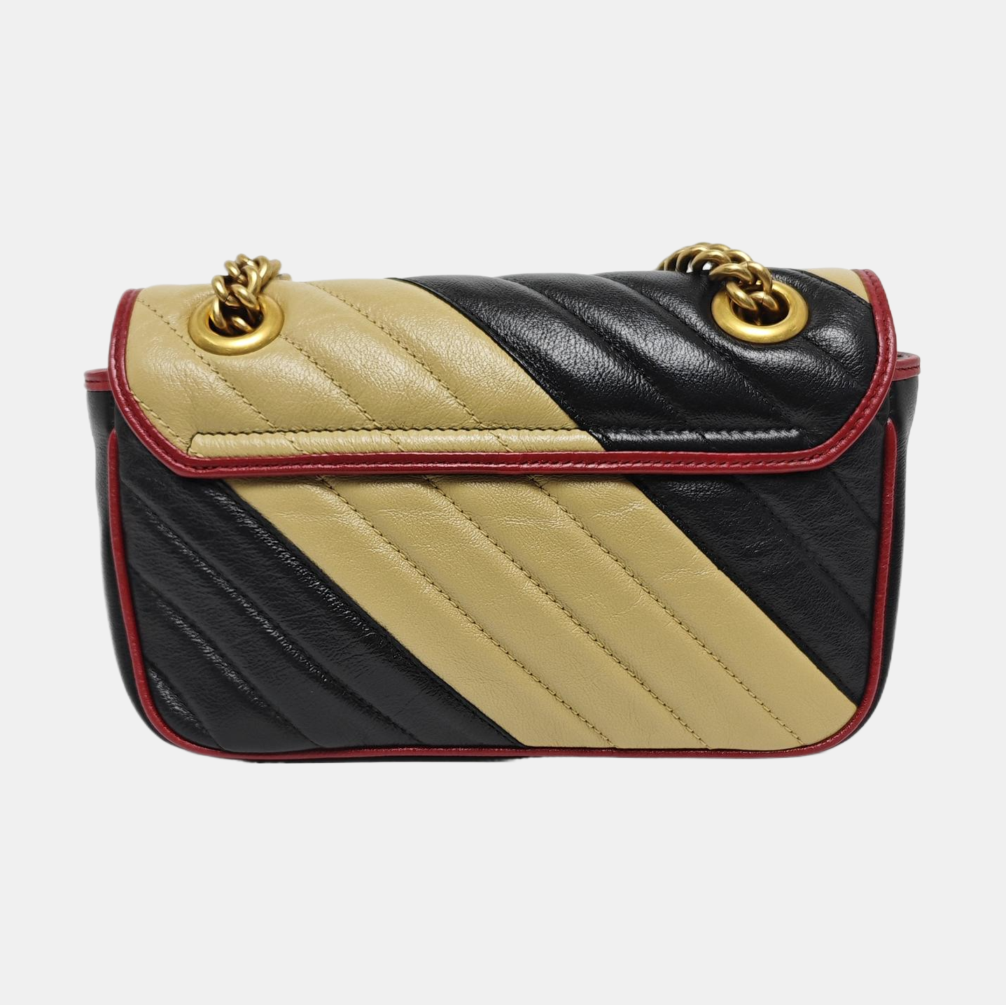 Authenticated pre-owned  GG Marmont Small Calfskin Multicolor - Shoulder Bag at Looply