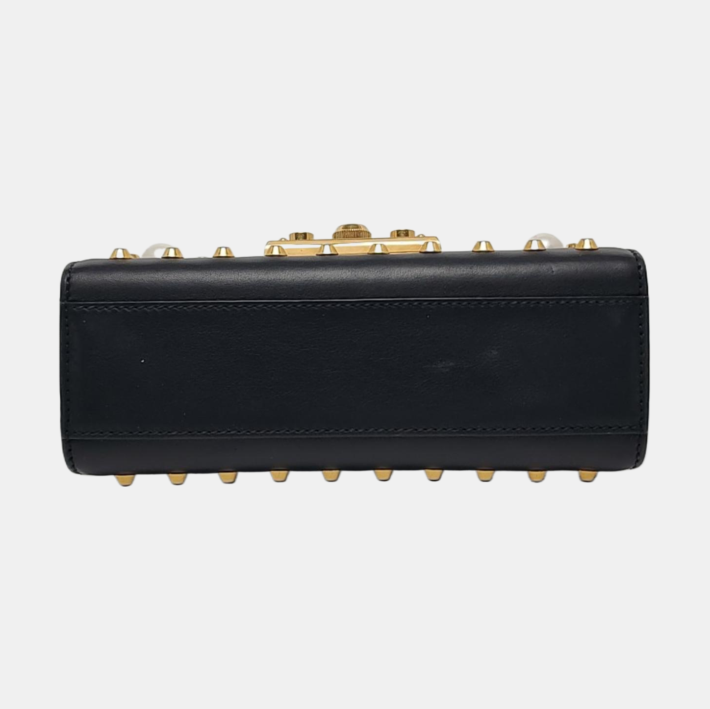 Authenticated pre-owned  Padlock Small Calfskin Black - Crossbody Bag at Looply