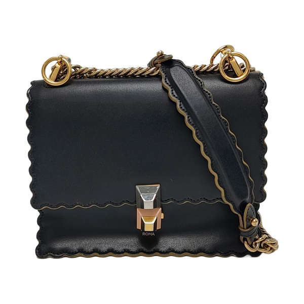 Kan I Mini Calfskin Black