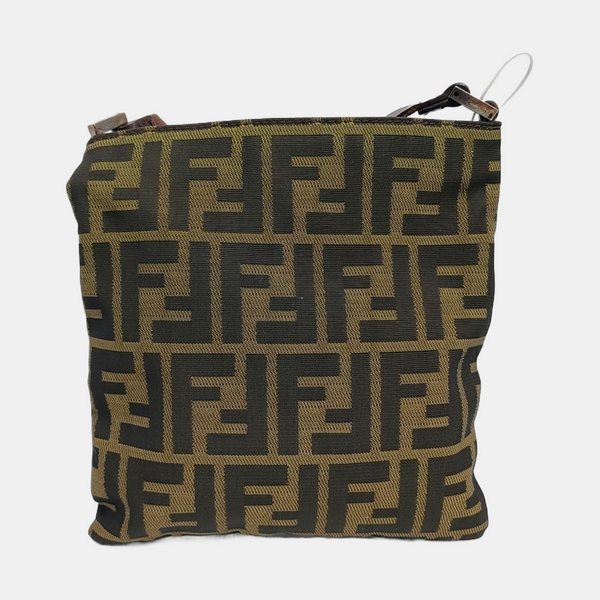 Canvas Shoulder Bag Brown
