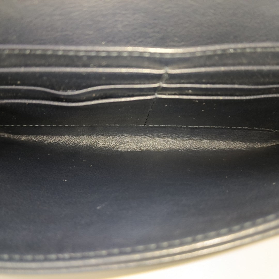 Authenticated pre-owned  Saddle Small Oblique Canvas Blue - Shoulder Bag at Looply