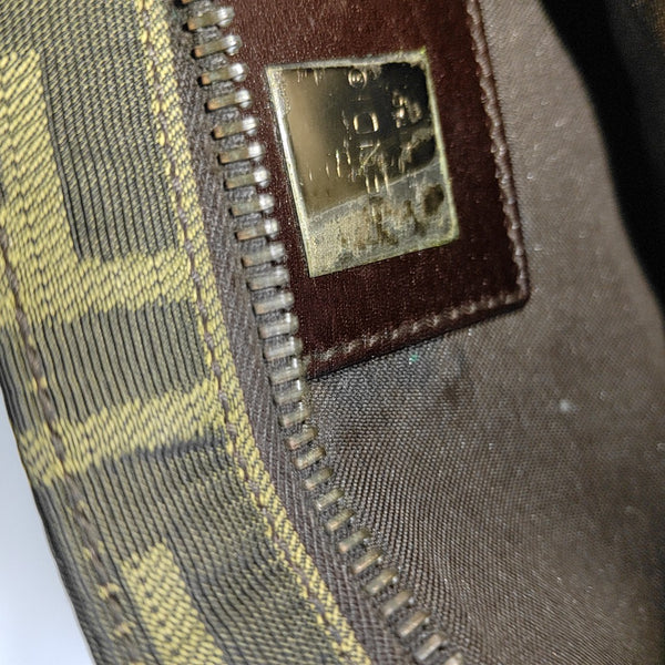 Canvas Shoulder Bag Brown