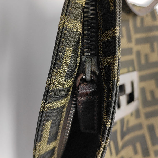 Canvas Shoulder Bag Brown