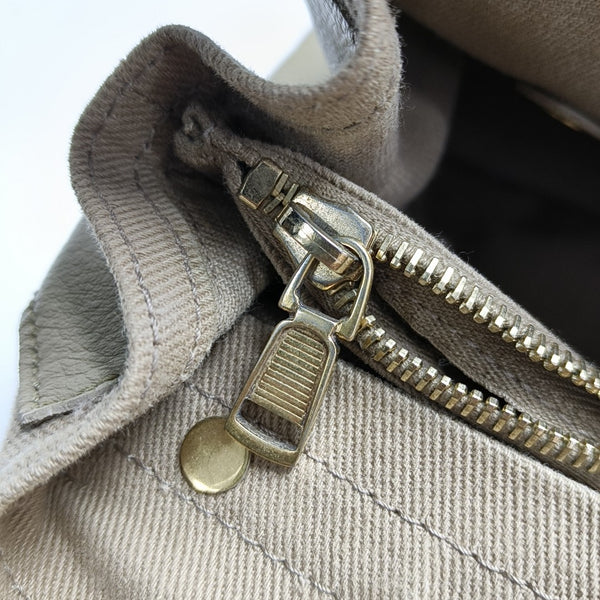 MUSE TWO Medium Calfskin Beige