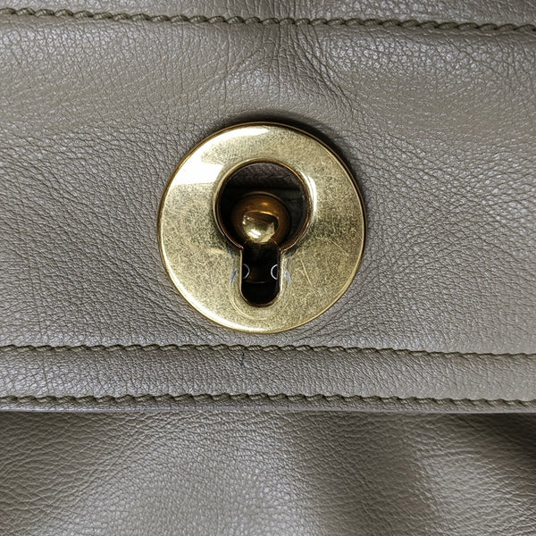 MUSE TWO Medium Calfskin Beige