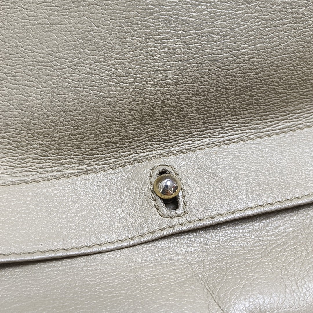 MUSE TWO Medium Calfskin Beige