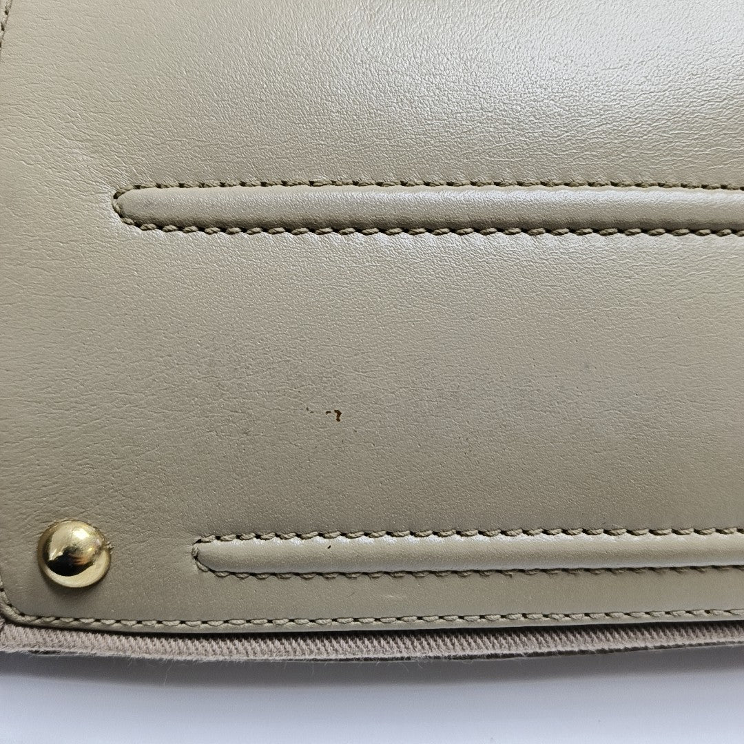 MUSE TWO Medium Calfskin Beige
