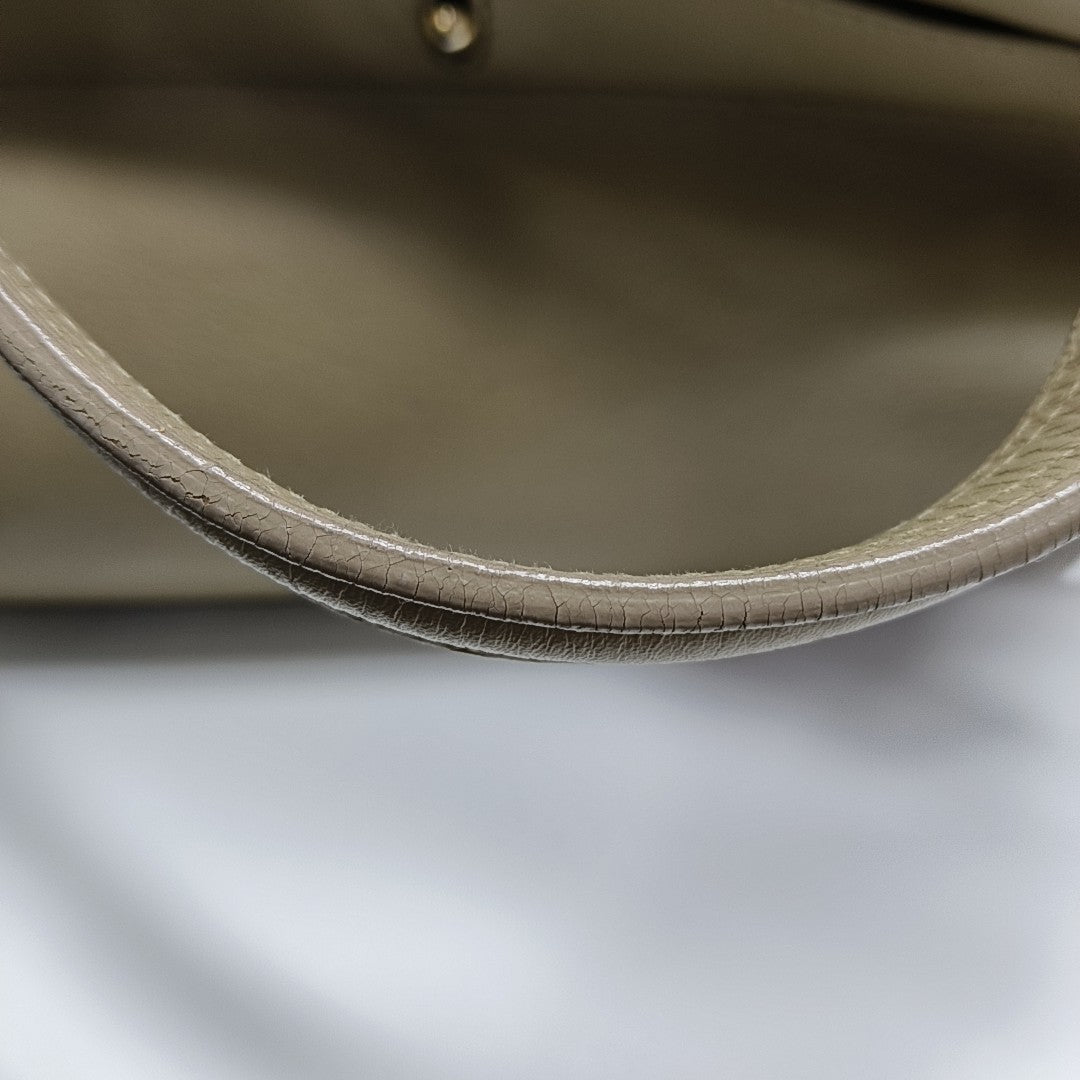 MUSE TWO Medium Calfskin Beige