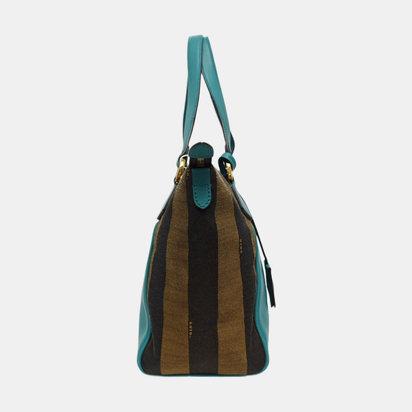 Calfskin Top Handle Bag Green