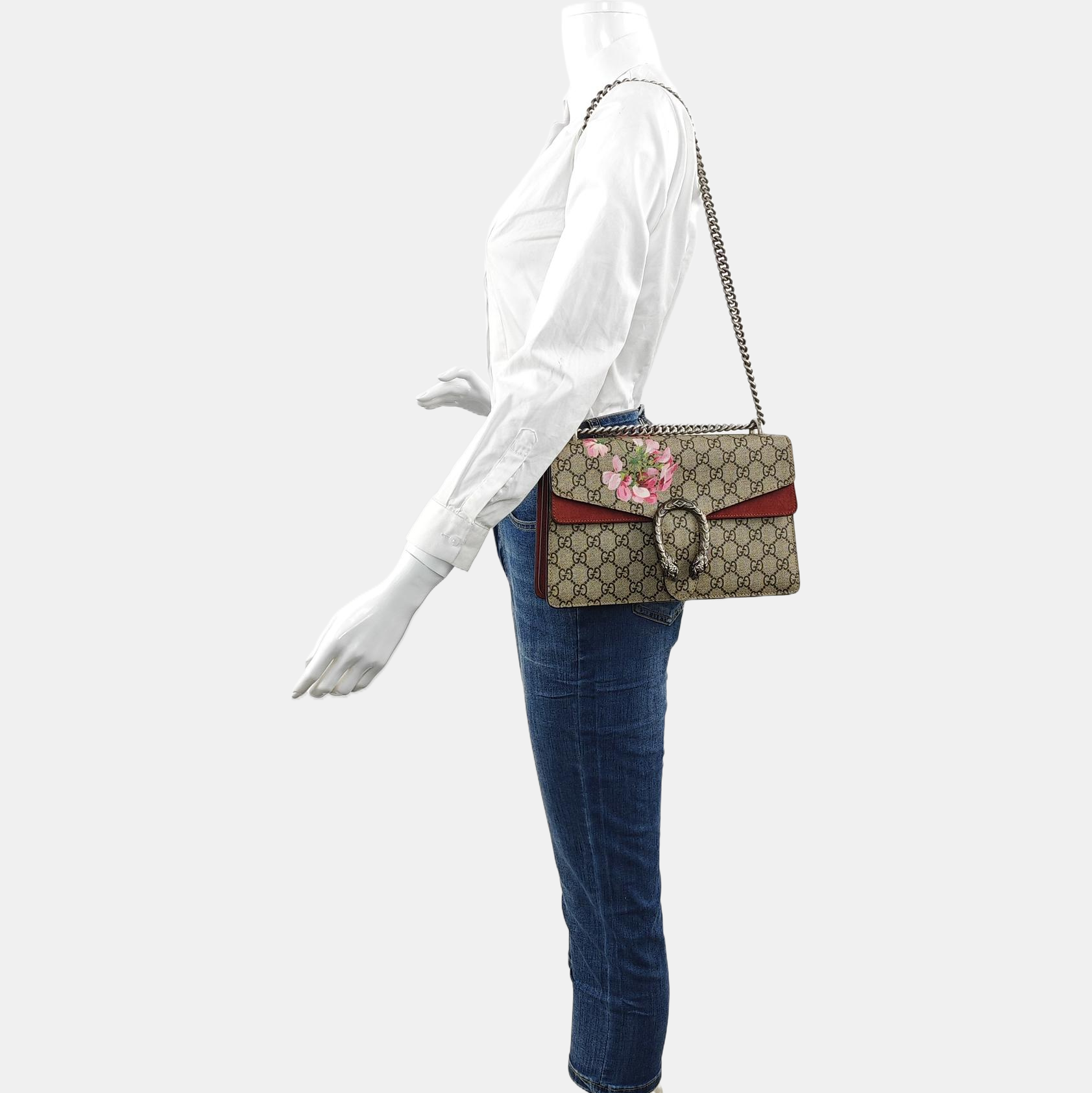 Authenticated pre-owned  Dionysus Super Mini Monogram Coated Canvas Beige - Shoulder Bag at Looply