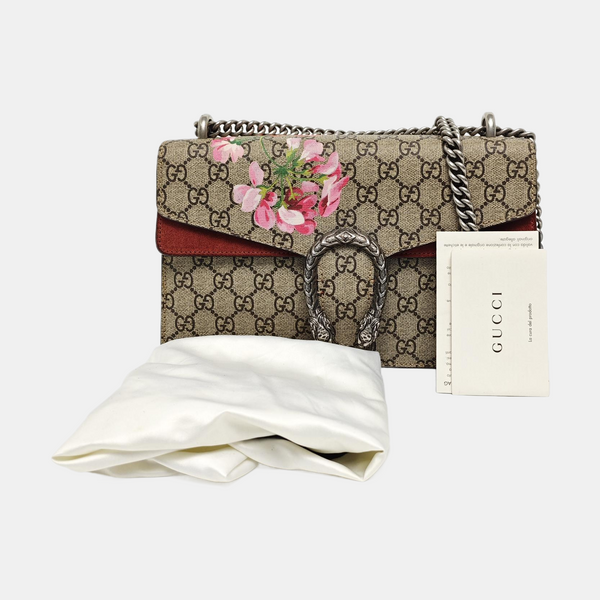 Authenticated pre-owned  Dionysus Super Mini Monogram Coated Canvas Beige - Shoulder Bag at Looply