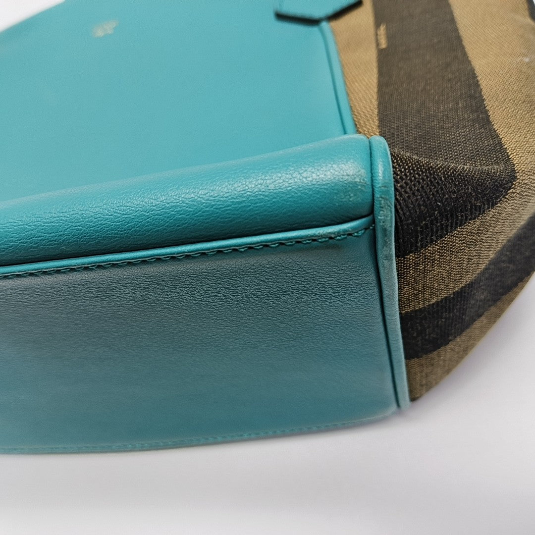 Calfskin Top Handle Bag Green