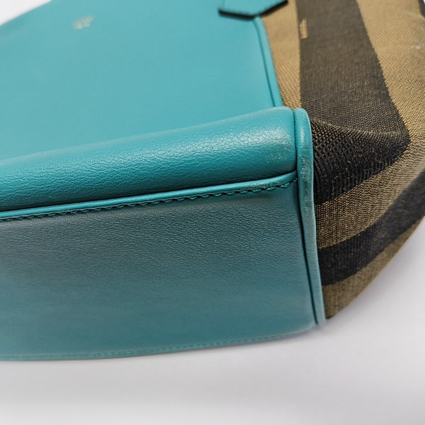 Calfskin Top Handle Bag Green