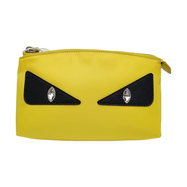 Authenticated pre-owned  Monster Nylon Yellow - Clutch at Looply
