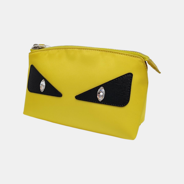 Authenticated pre-owned  Monster Nylon Yellow - Clutch at Looply