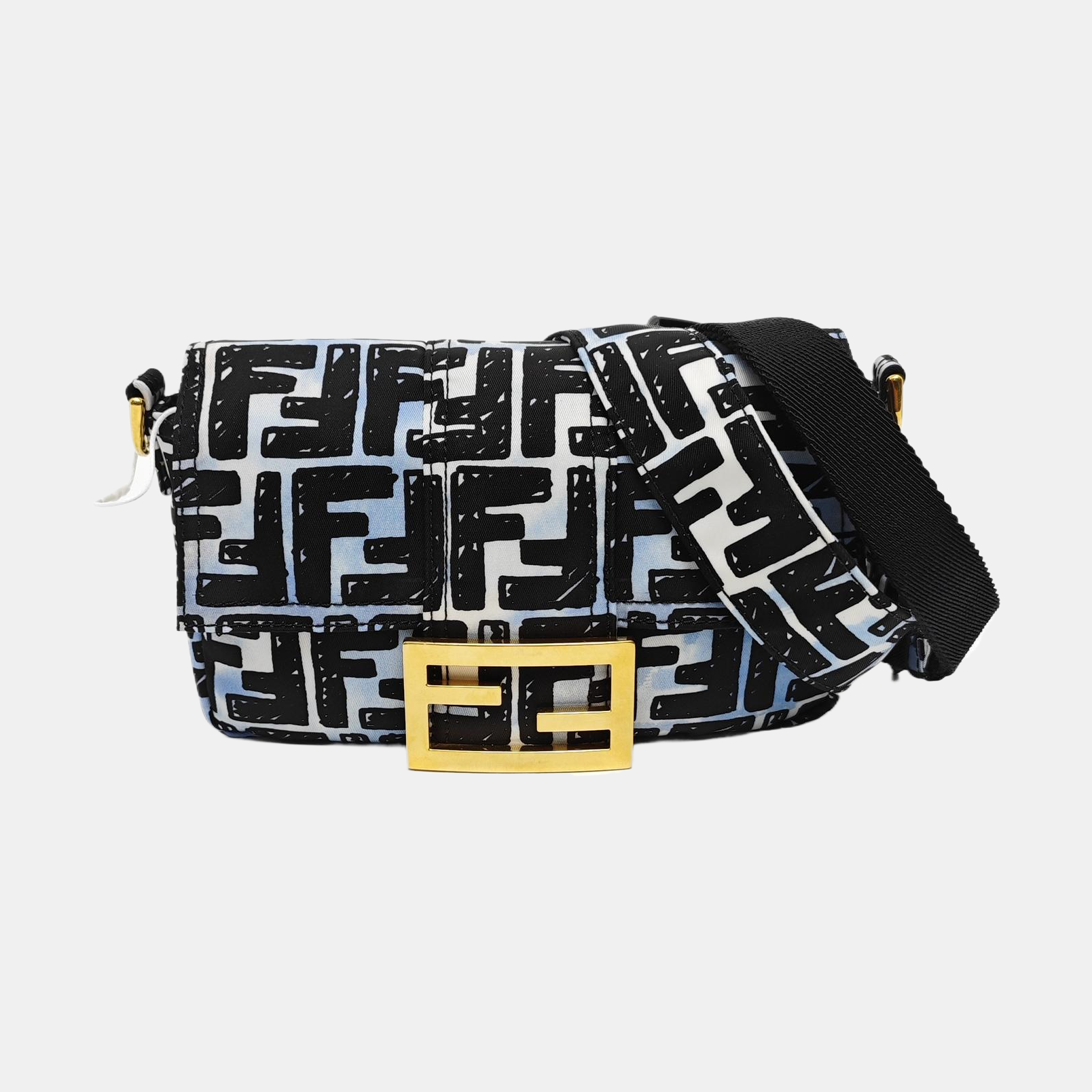 Authenticated pre-owned  Baguette Nylon Multicolor - Shoulder Bag at Looply