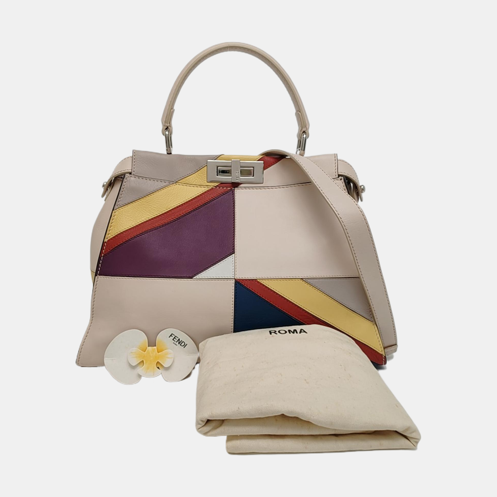 Authenticated pre-owned  Peekaboo Calfskin Multicolor - Shoulder Bag at Looply