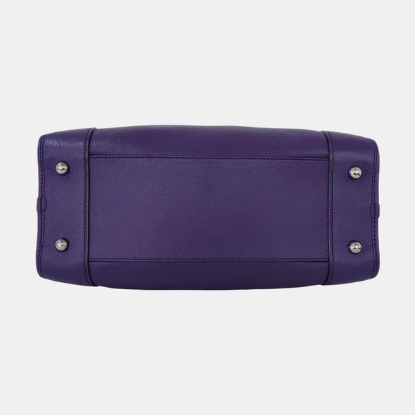 Authenticated pre-owned  Amazona Calfskin Purple - Top Handle Bag at Looply