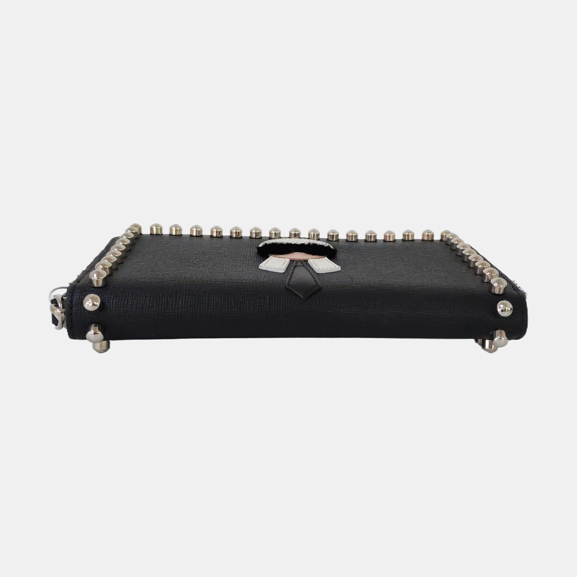 Authenticated pre-owned  Karlito Calfskin Black Wallet - Wallet at Looply