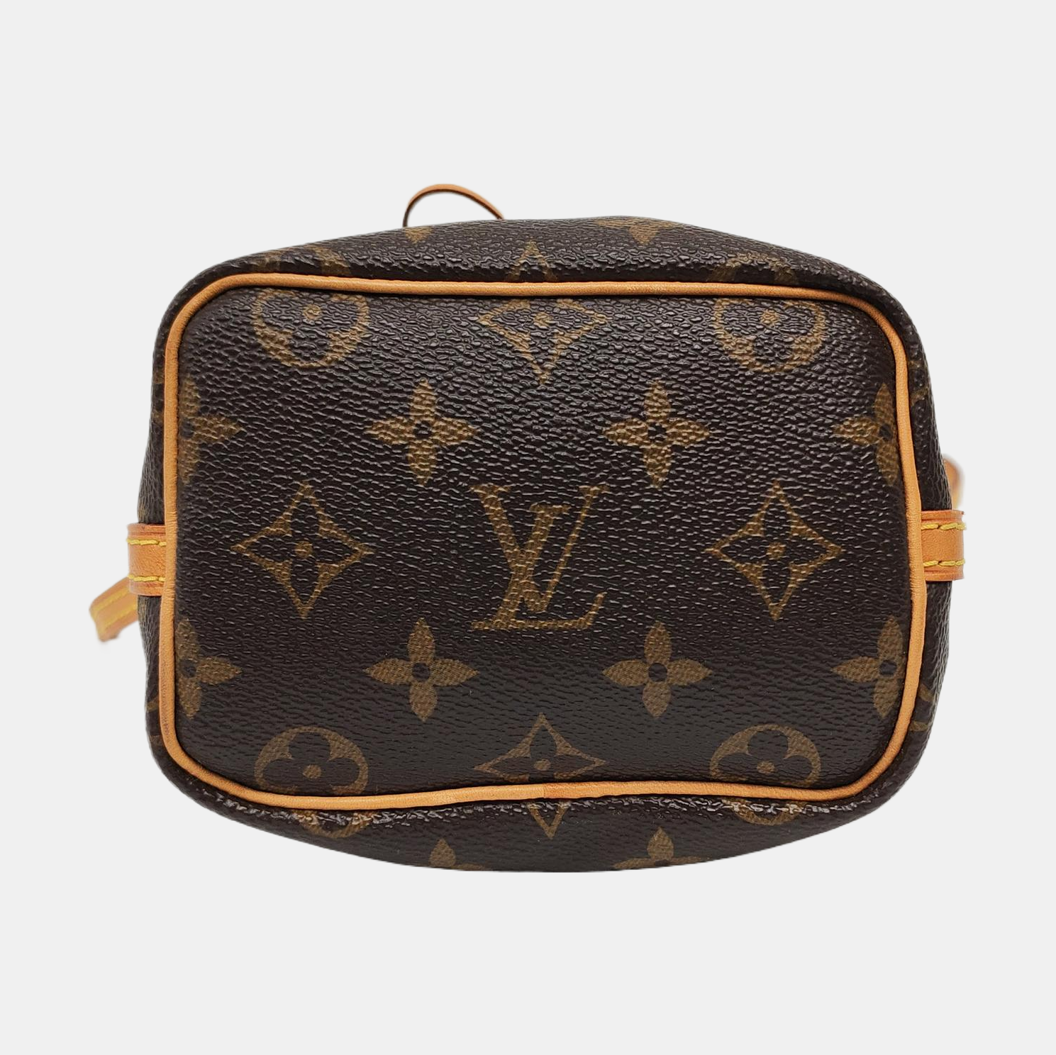 Authenticated pre-owned  Néonoé Nano Monogram Coated Canvas Brown - Shoulder Bag at Looply