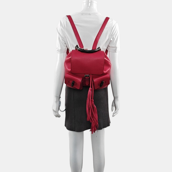 Authenticated pre-owned  Bamboo 1947 Calfskin Pink - Backpack at Looply