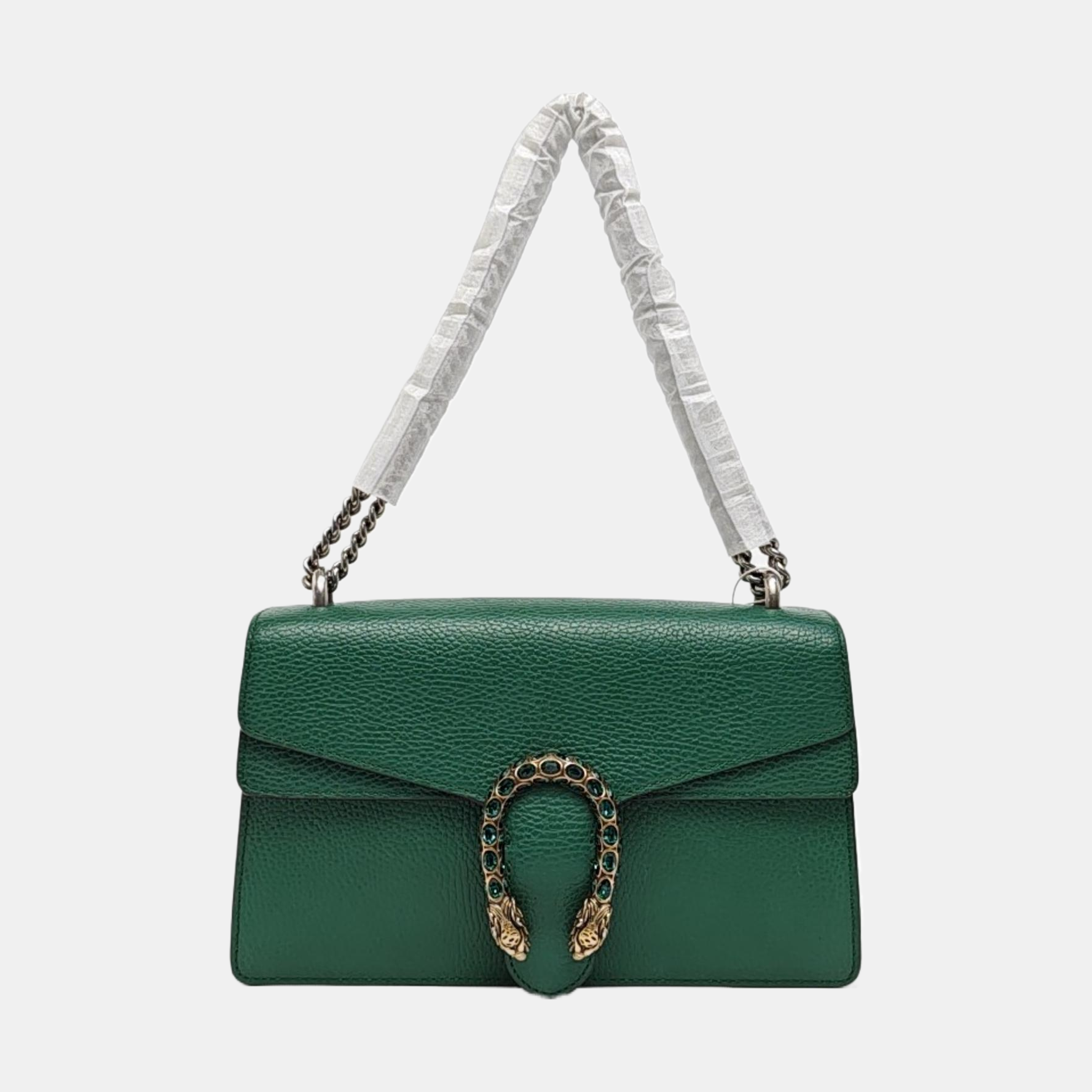 Authenticated pre-owned  Dionysus Super Mini Calfskin Green - Shoulder Bag at Looply