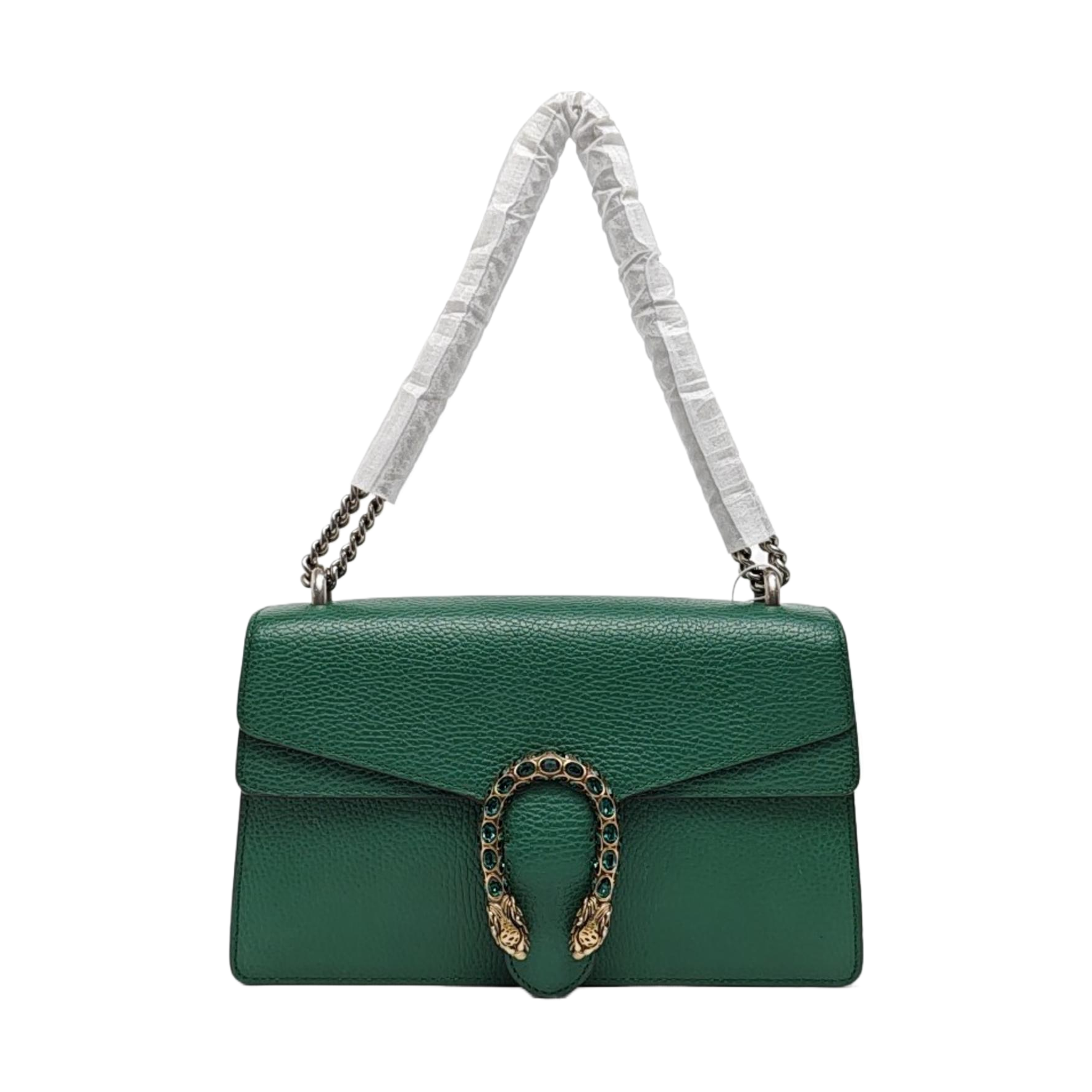 Authenticated pre-owned  Dionysus Super Mini Calfskin Green - Shoulder Bag at Looply