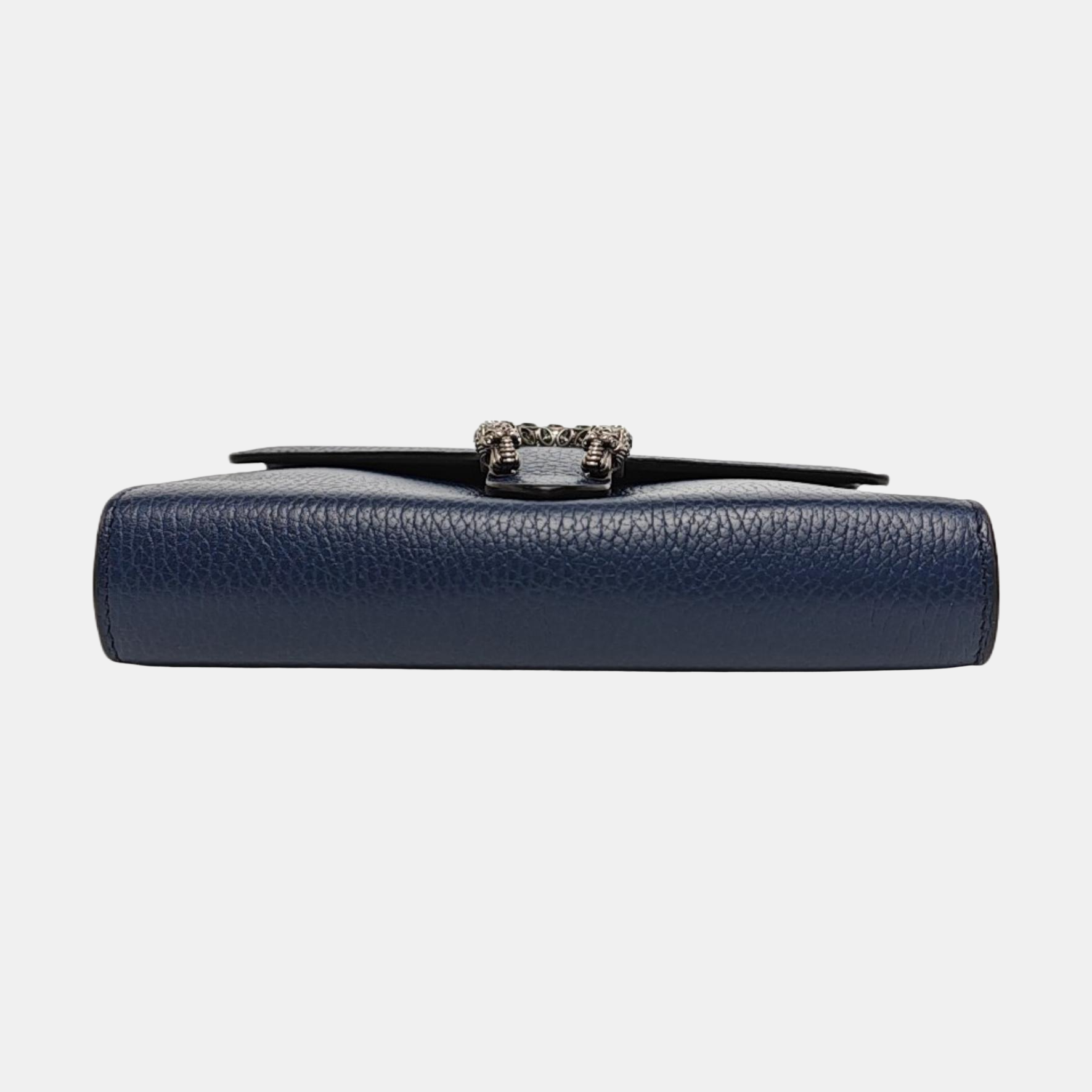 Authenticated pre-owned  Dionysus Super Mini Calfskin Blue - Crossbody Bag at Looply