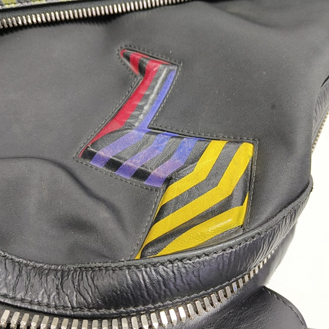 Nylon Backpack Black